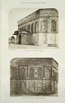 Interior of the Haram-ash-Shárif : a. west entrance to Kubbat-as-Sakhra; b. details of n.e. side of Kubbat-as-Sakhra