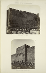 Exterior of the Haram-ash-Shárif : a. east face of n.e. angle; b. Golden Gate from the north east