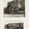 City walls : a. exterior of the north wall of the city, east of Damascus Gate; b. exterior of the north wall of the city, east of Damascus Gate