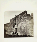 City walls : the Zion Gate