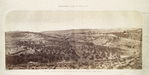 Panoramic view of the city. General view of the city and of the Valley of the Kedron from the n.e.
