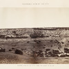 Panoramic view of the city. General view of the city, from the Mount of Olives