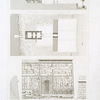 Architecture : Temple de Dandour : plan, coupe longitudinale, porte latérale (règne d'Auguste)