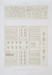 Architecture : plans cavaliers des édifices de Tell el-Amarna : sculptés dans les hypogées