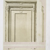 Architecture : décoration de la niche de l'eimisi, a Denderah : (règne de Trajan)