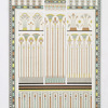 Architecture : couronnements, bordures & soubassements de diverses époques