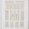 Architecture : bases et soubassements (époque ptolémaïque et romaine)