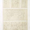Dessin : ancien canon des proportions du corps humain, usité depuis la Ve. jusqu'à la XXVIe. Dynastie [d won't stay lowercase]