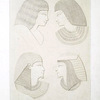 Sculpture : types & portraits (nécropole de Thèbes -- XVIIIe. dynastie)