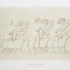 Sculpture : dénombrement des bœufs : tombeau dee Chamhati, intendent des domaines -- XVIIIe. Dynastie [d lowercase]