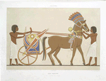 Sculpture : char princier (Tell el-Amarna -- XVIIIe. dynastie)