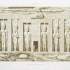 Sculpture : grand spéos d'Abochek (Nubie)