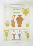 Art industriel : vases des tributaires de Kafa (nécropole de Thèbes -- XVIIIe. dynastie)
