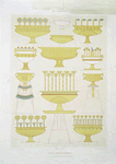 Art industriel : vases cratériformes (nécropole de Thèbes -- XVIIIe. - XXe. dynasties)