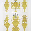 Art industriel : vases en or émaillé (XIXe. et XXe. dynasties)