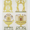 Art industriel : vases en or émaillé (XIXe. et XXe. dynasties)