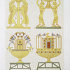 Art industriel : vases en or émaillé (XIXe. et XXe. dynasties)