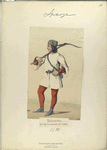 Ballestero, gallego de mesnada de cibdad  ([Año] 1350)