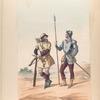 Ballestero; Piquero. 1492