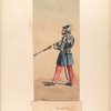 Escopetero, cargando su arma por la recamara. 1504