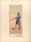 Escopetero, cargando su arma por la recamara. 1504