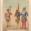 Guardia alemana; Alferez de infanteria. 1534