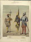 Guardia alemana; Alferez de infanteria. 1534