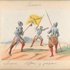 Sargento, Alferez y Piquero. 1567