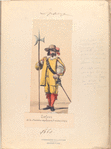Sargento de la infanteria española en Flandes ó Italia. 1660