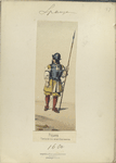 Piquero. Tercio de los amarillos nuevos. 1680