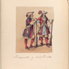 Mosquetero y acrabucero. 1690