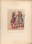 Mosquetero y acrabucero. 1690