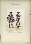Tambor y Pifano. 1704