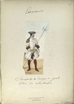 Sargento . la alabardero. 1708