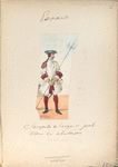Sargento . la alabardero. 1708