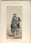 Coracero del Regimiento Real aleman. 1735