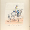 Caballero de Linea. 1744