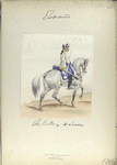 Caballero de Linea. 1744