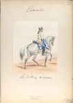 Caballero de Linea. 1744