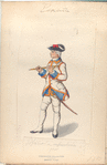 Pifano de infanteria. 1750