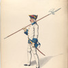 Sargento de infanteria reg-to vallon. 1750