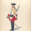 Caballeria de linea. 1750