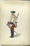 Caballeria de linea. 1750
