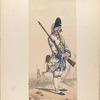 Granadero, Regimiento de Bruselas. 1750