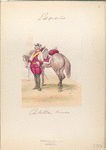 Caballero de linea. 1752