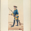 Infanteria ligera. Fusilero, 2.-o R.-to [Regimiento] voluntarios de Cataluña. Año 1761