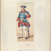 Fusilero. Guardia Walona. 1761