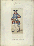 Fusilero. Guardia Walona. 1761