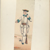 Fusilero, del regimiento de Granada. 1760