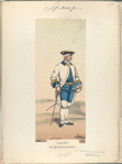Coronel, del regimiento de Cantabria.  1768
